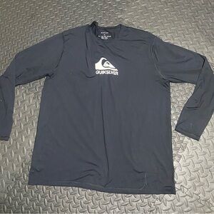 Quiksilver Black Long Sleeve Shirt